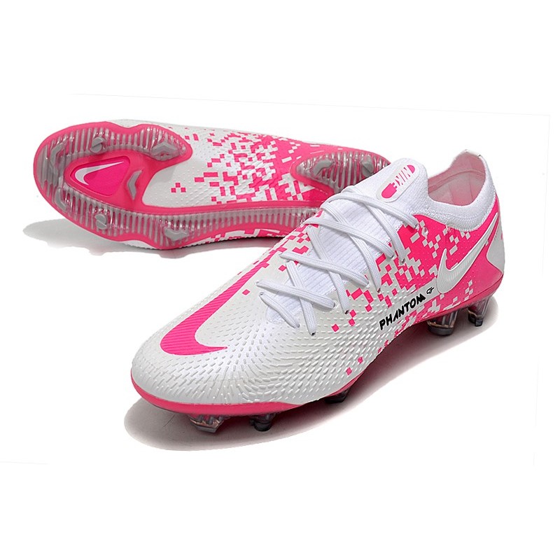 Nike Botas Phantom Gt Elite Fg Blanco Rosa