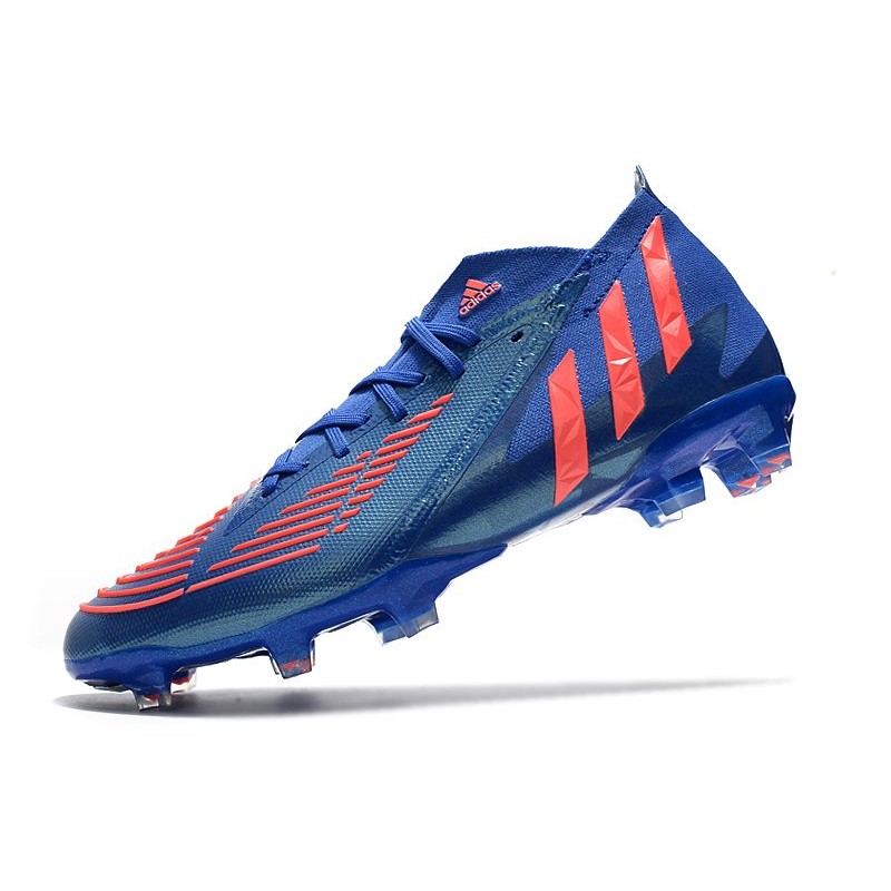 Adidas Predator Edge Fg Bota Hi Res Azul Turbo Hi Res Azul