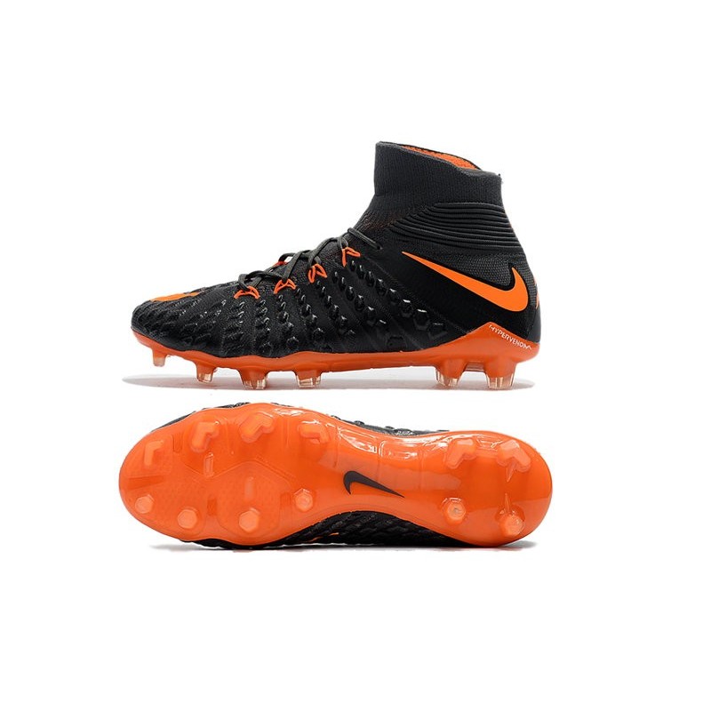 hypervenom negro con naranja